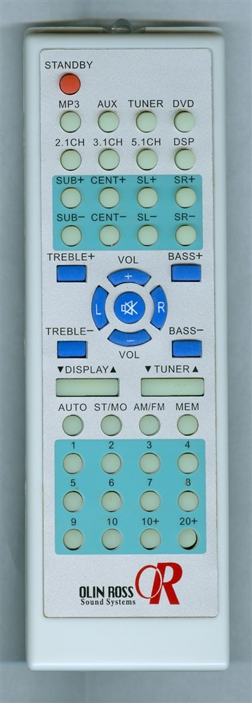 OLIN ROSS OR860 Genuine OEM original Remote
