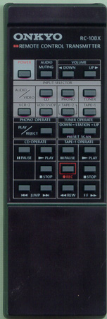 ONKYO 241066A RC108X Genuine  OEM original Remote