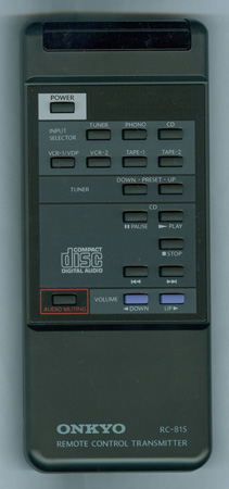 ONKYO 24140008 RC81S Genuine  OEM original Remote