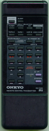 ONKYO 24140021 RC118S Genuine  OEM original Remote