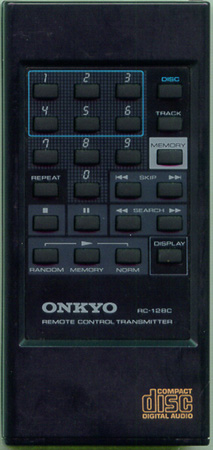 ONKYO 24140128 RC128C Genuine  OEM original Remote