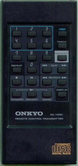 ONKYO 24140128 RC128C Refurbished Genuine OEM Original Remote