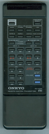 ONKYO 24140142A RC142S Genuine  OEM original Remote