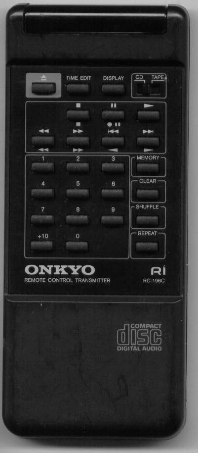 ONKYO 24140196Y RC-196C Refurbished Genuine OEM Original Remote