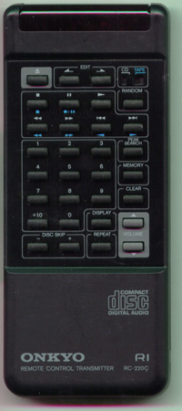 ONKYO 24140220A RC220C Genuine  OEM original Remote