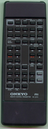 ONKYO 24140237 RC-237S Genuine OEM original Remote
