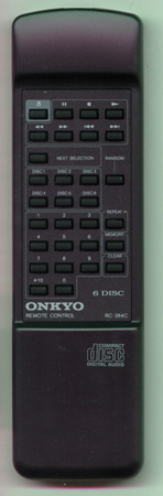 ONKYO 24140264Y RC-264C Genuine OEM original Remote
