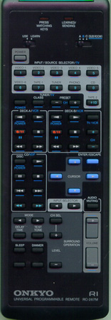 ONKYO 24140267 RC267M Genuine  OEM original Remote