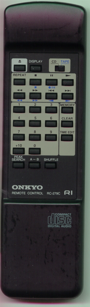 ONKYO 24140279Y RC279C Refurbished Genuine OEM Original Remote