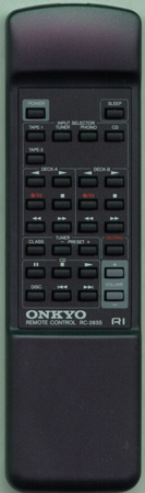 ONKYO 24140283Y RC-283S Genuine OEM original Remote