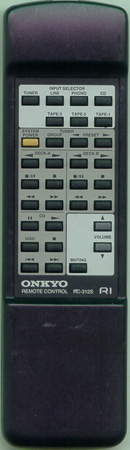 ONKYO 24140312 RC312S Genuine OEM original Remote