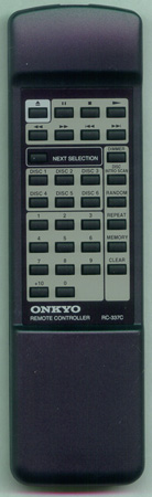 ONKYO 24140337Y RC337C Genuine  OEM original Remote
