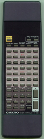 ONKYO 24140398A RC398S Genuine  OEM original Remote