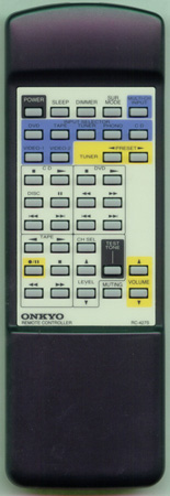 ONKYO 24140427 RC427S Genuine  OEM original Remote