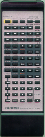 ONKYO 24140456 RC456S Genuine  OEM original Remote