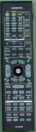 ONKYO 24140620 RC620M Genuine  OEM original Remote