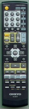 ONKYO 24140681 RC681M Genuine  OEM original Remote