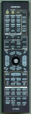 ONKYO 24140690 RC-690M Genuine OEM original Remote
