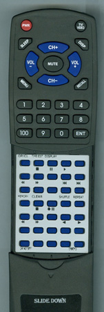 ONKYO 24140196Y RC-196C replacement Redi Remote