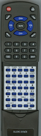 ONKYO 24140229Y RC229S replacement Redi Remote