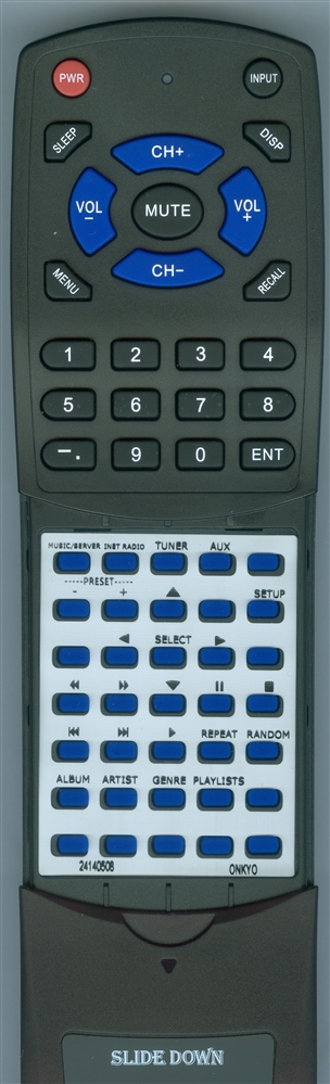 ONKYO 24140508 RC508S replacement Redi Remote