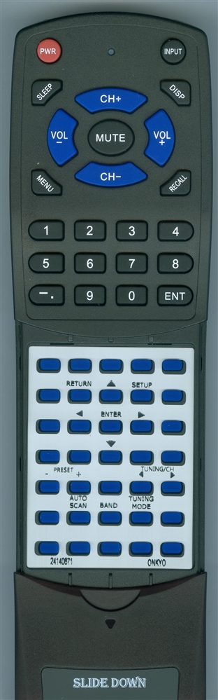 ONKYO 24140671 RC671T replacement Redi Remote