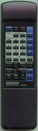ONKYO Z-BREPTS707-1 RC313S Genuine  OEM original Remote