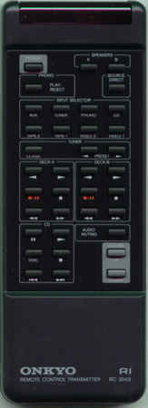 ONKYO 24140200 RC-200S Genuine OEM original Remote