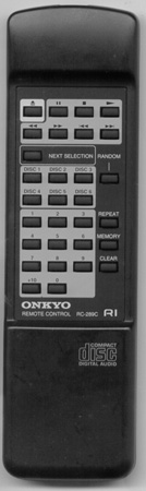 ONKYO 24140289Y RC-289C Genuine OEM original Remote