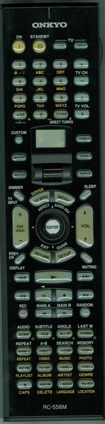 ONKYO 24140558 RC-558M Genuine OEM original Remote