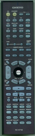 ONKYO 24140571 RC-571M Genuine  OEM original Remote