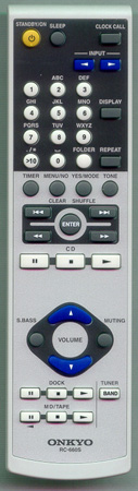 ONKYO 24140660 RC-660S Genuine  OEM original Remote