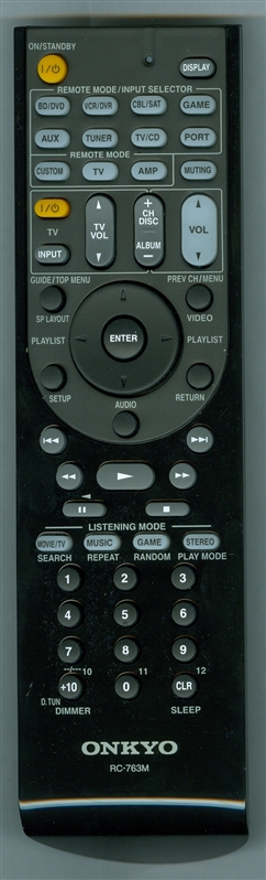 ONKYO 24140763 RC-763M Genuine OEM original Remote