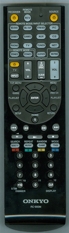 ONKYO 24140900 RC-900M Genuine OEM original Remote