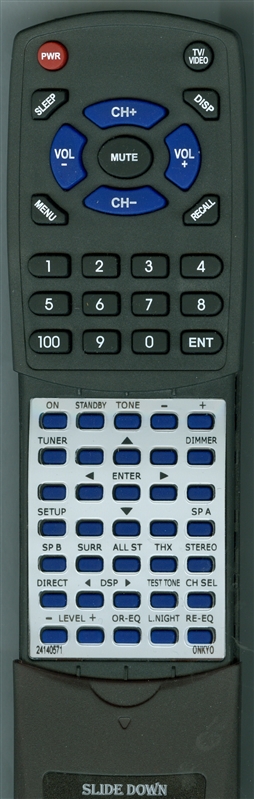 ONKYO 24140571 RC-571M replacement Redi Remote