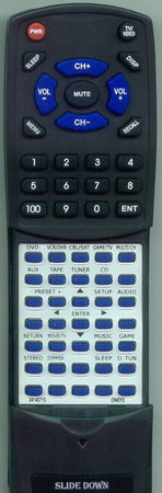 ONKYO 24140710 RC710M replacement Redi Remote