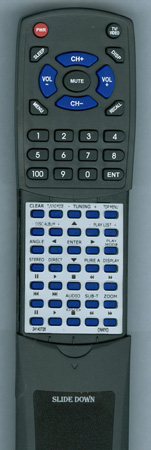 ONKYO 24140728 RC-728M replacement Redi Remote