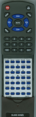 ONKYO 24140880 RC-880M replacement Redi Remote
