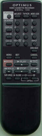 OPTIMUS 11636982 MODEL 109 Genuine  OEM original Remote