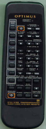 OPTIMUS 12137337 STAV3780 Genuine  OEM original Remote