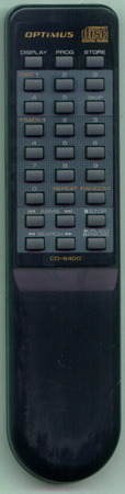 OPTIMUS CD-6400 CD6400 Genuine  OEM original Remote