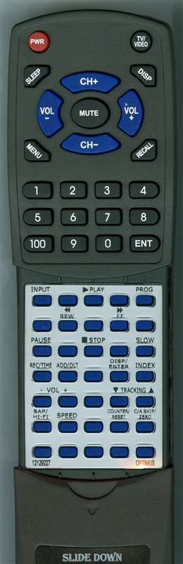 OPTIMUS 12129227 VSQS1611 replacement Redi Remote