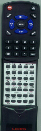 OPTIMUS ZA0290 STAV3350 replacement Redi Remote