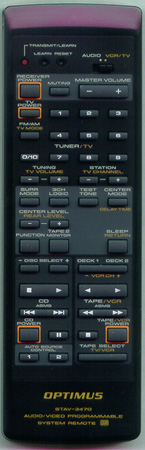 OPTIMUS 11443173 STAV-3470 Genuine  OEM original Remote