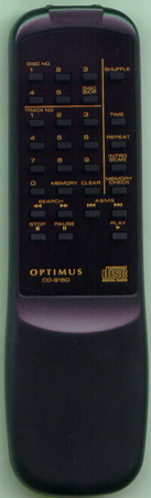 OPTIMUS 11925492 CD8150 Genuine OEM original Remote