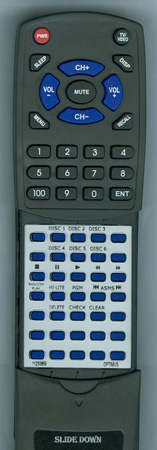 OPTIMUS 11230869 CD-7250 replacement Redi Remote
