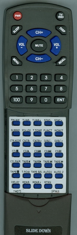 OPTIMUS 11443173 STAV-3470 replacement Redi Remote