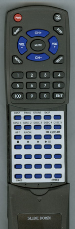 OPTIMUS CD-6400 replacement Redi Remote