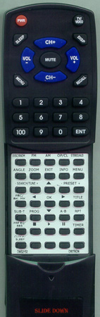 ORITRON DMS2152 DMS2152 replacement Redi Remote