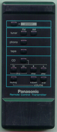 PANASONIC EUR64147 EUR64147 Genuine OEM original Remote